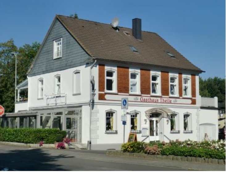 Gasthaus Theile nachher Quelle: Stadt Meinerzhagen