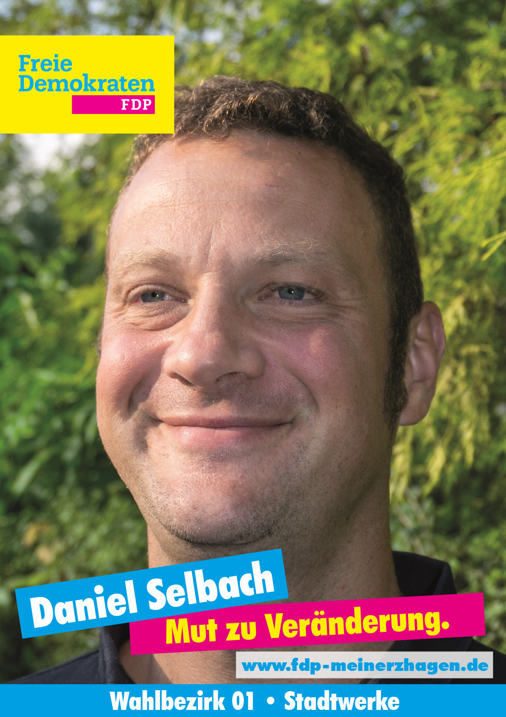 Daniel Selbach - Unser Kandidat für Wahlbezirk 1