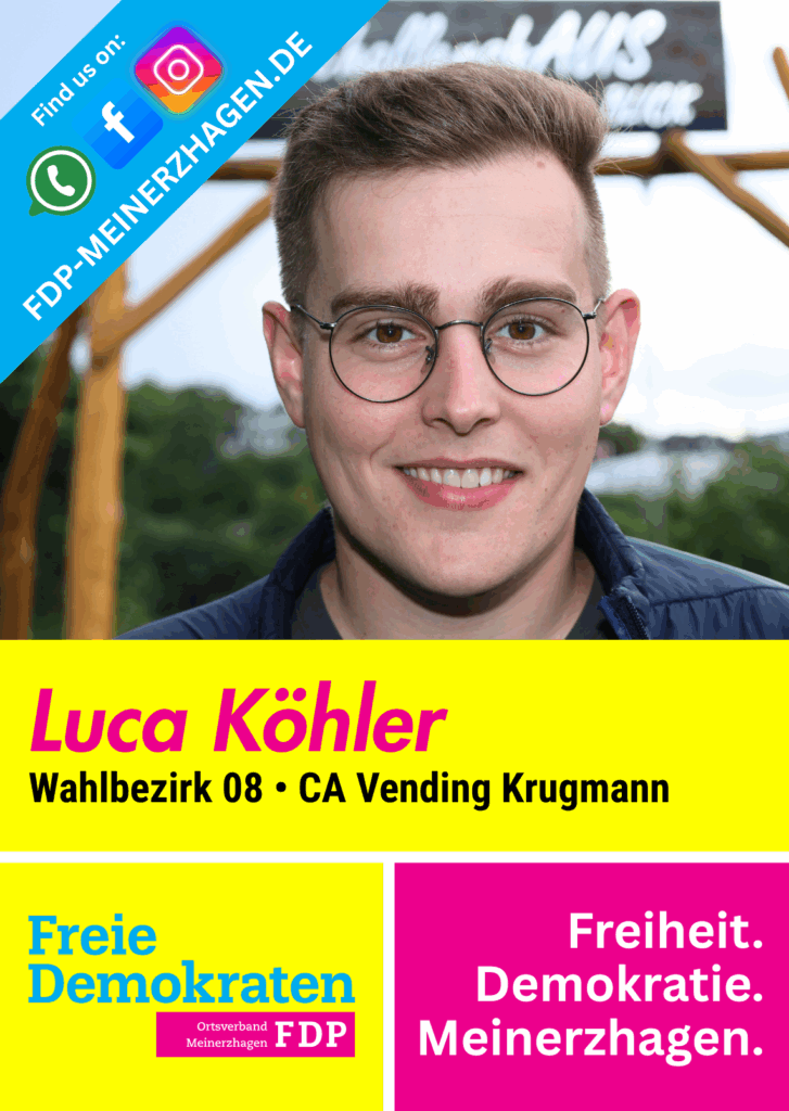 Luca Köhler - Wahlbezirk 08 - CA Vending Krugmann