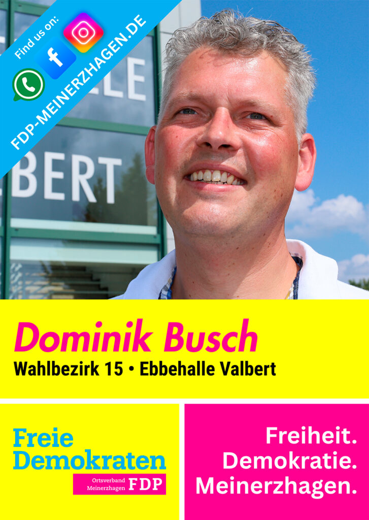 Dominik Busch - Wahlbezirk 15 - Ebbehalle Valbert