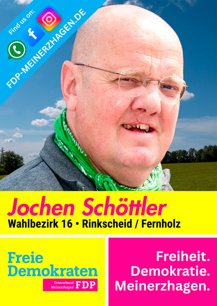 Jochen Schöttler - Wahlbezirk 16 - Rinkscheid / Fa. Fernholz