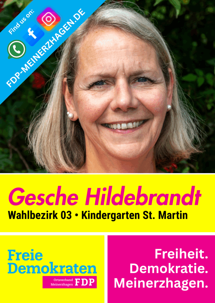 Gesche Hildebrandt - Wahlbezirk 03 - Kath. Kindergarten St. Martin
