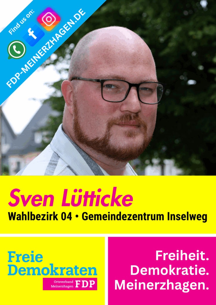 Sven Lütticke, Wahlbezirk 04 - Ev. Gemeindezentrum Inselweg in Meinerzhagen