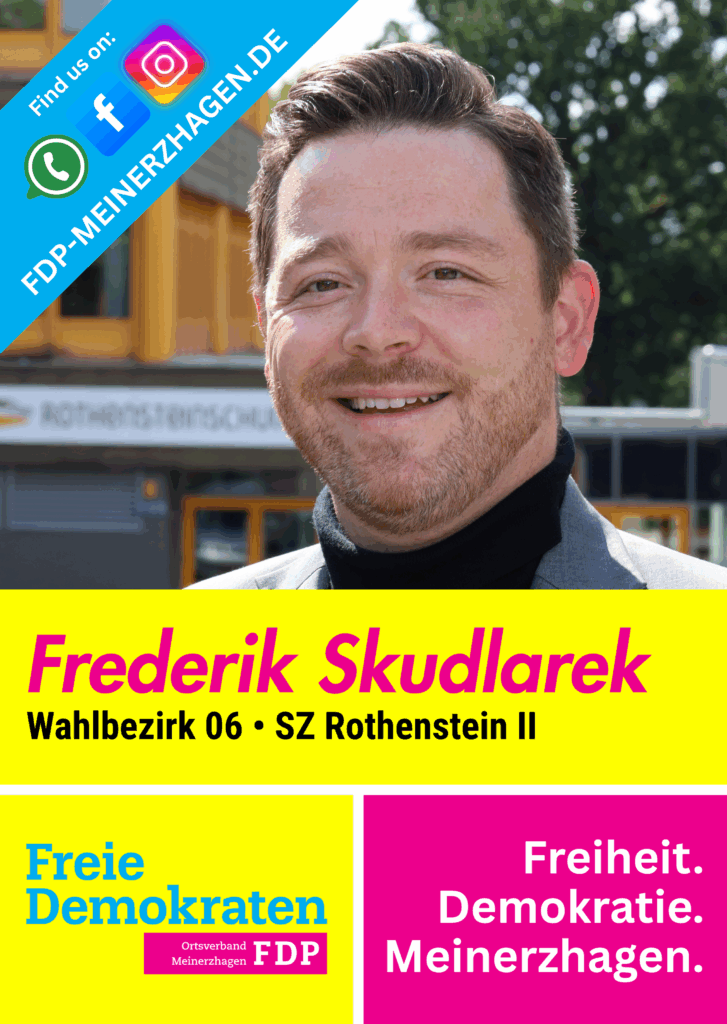 Frederik Skudlarek - Wahlbezirk 6 - Schulzentrum Rothenstein II